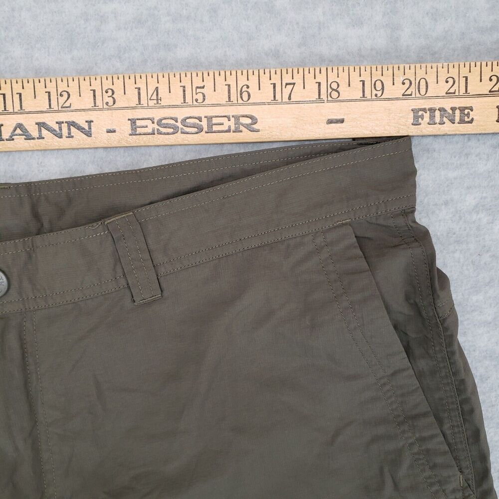 The North Face Ripstop Cargo Hiking Shorts Mens 40 Army Olive Green Camping - Picture 5 of 6